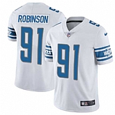 Nike Detroit Lions #91 A'Shawn Robinson White NFL Vapor Untouchable Limited Jersey,baseball caps,new era cap wholesale,wholesale hats